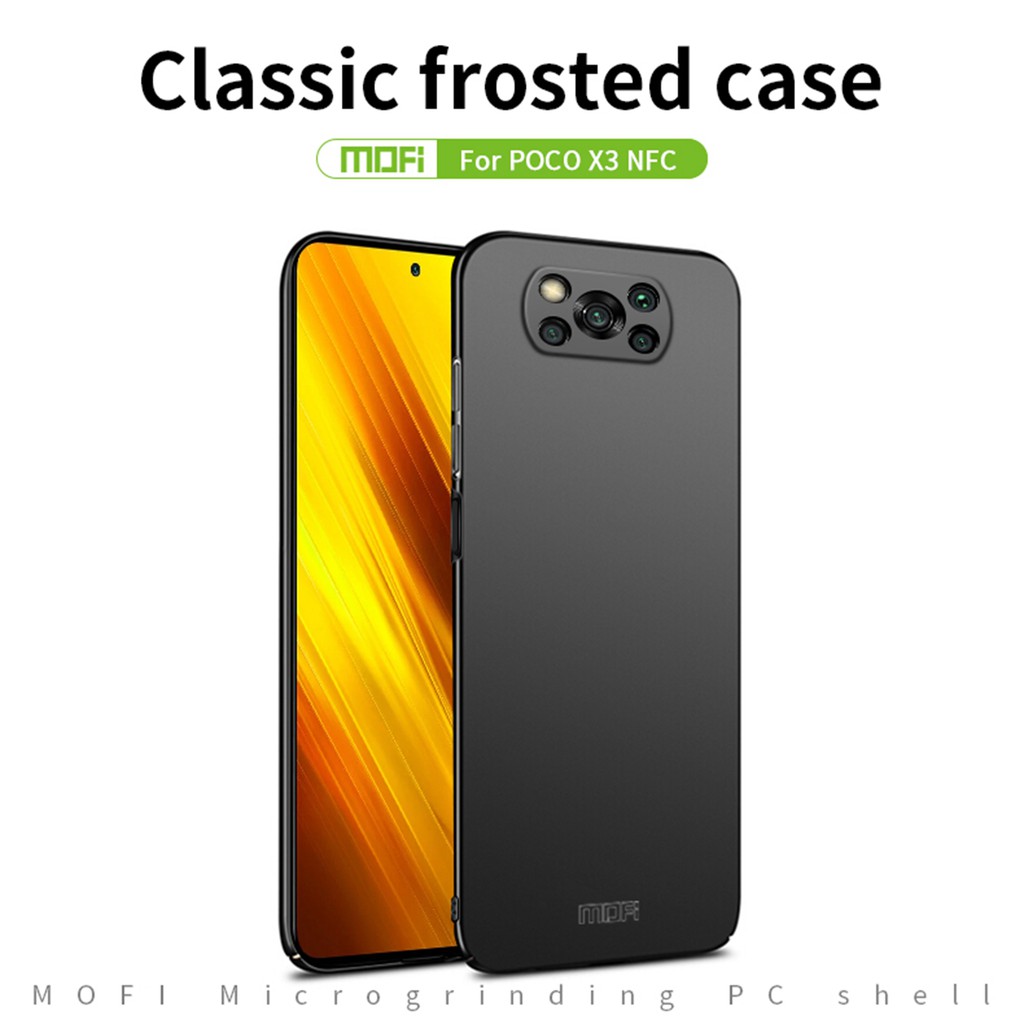 เคสฝาหลัง-xiaomi-poco-x3-nfc-poco-x3-pro-เคสฝาหลังแบบบางสุดๆ-คุณภาพดี-ยี่ห้อ-mofi-case-cover