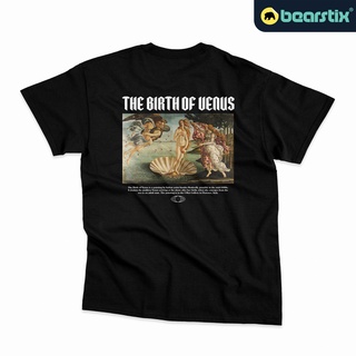 เสื้อยืดวินเทจเสื้อยืด พิมพ์ลาย Bearstix The Birth Of Venus สไตล์สตรีทS-3XL