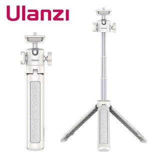 Ulanzi MT-42 ขาตั้งกล้องไม้เซลฟี่ Vlog เมาท์โคลด์ชู สําหรับสมาร์ทโฟน / กล้อง