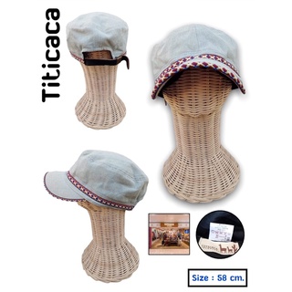 หมวกยีนส์Titicaca แบรนด์ญี่ปุ่น (มือสอง)