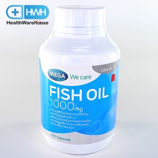 ภาพหน้าปกสินค้าMega We Care Fish Oil 1000 mg 100 แคปซูล ที่เกี่ยวข้อง