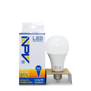 NPV หลอดไฟ LED ขนาด 9W ขั้ว E27 แสงขาว CL04-9W