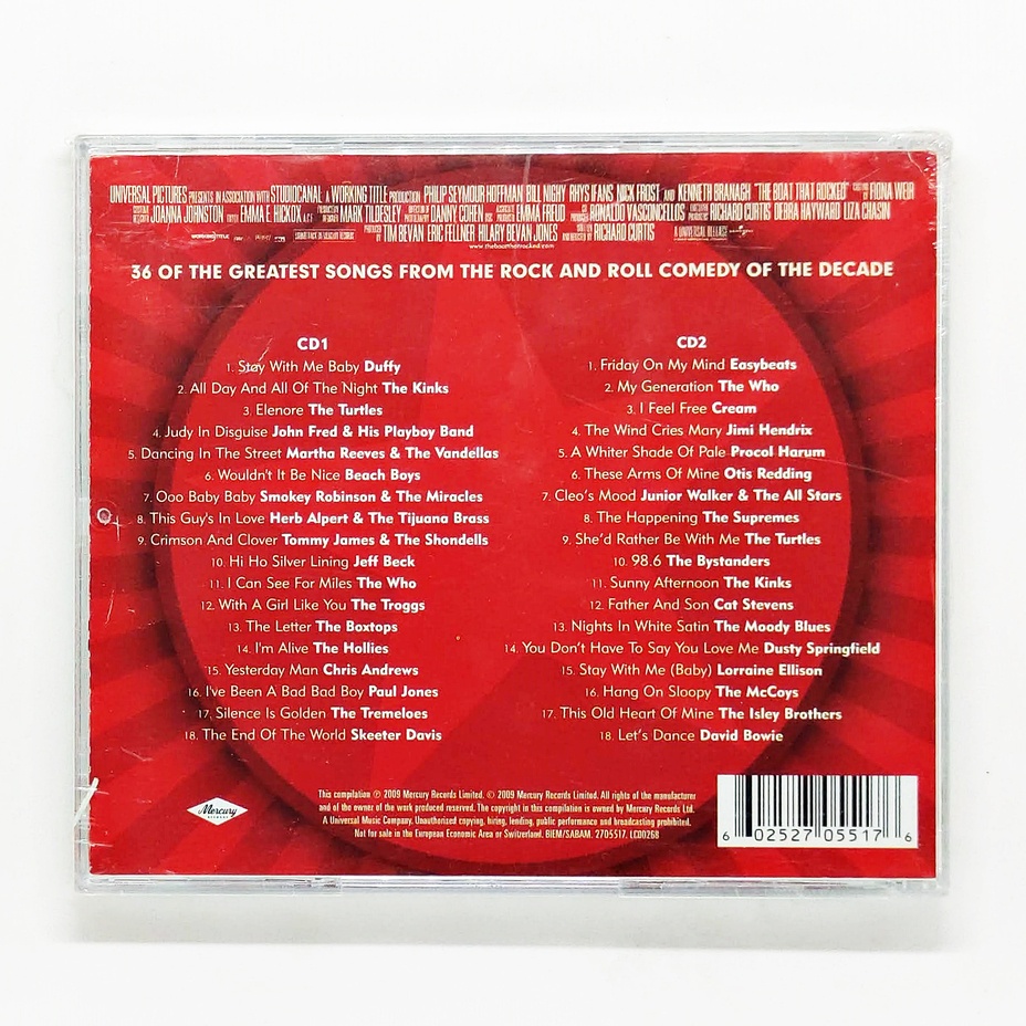 cd-เพลง-various-the-boat-that-rocked-movie-soundtrack-2cd-แผ่นใหม่