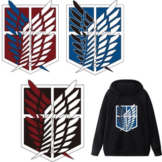 ตัวรีดติดเสื้อการ์ตูน F.18 Naruto Wings Badge แผ่นฟิมล์รีดร้อน อาร์มรีดติดเสื้อ DIY