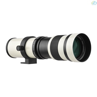 Ad เลนส์ซูมซูเปอร์เทเลโฟโต้ MF F/8.3-16 เมาท์ T 420-800 มม. พร้อมเกลียว 1/4 แบบเปลี่ยน สําหรับกล้อง Canon Nikon Sony Fujifilm Olympus
