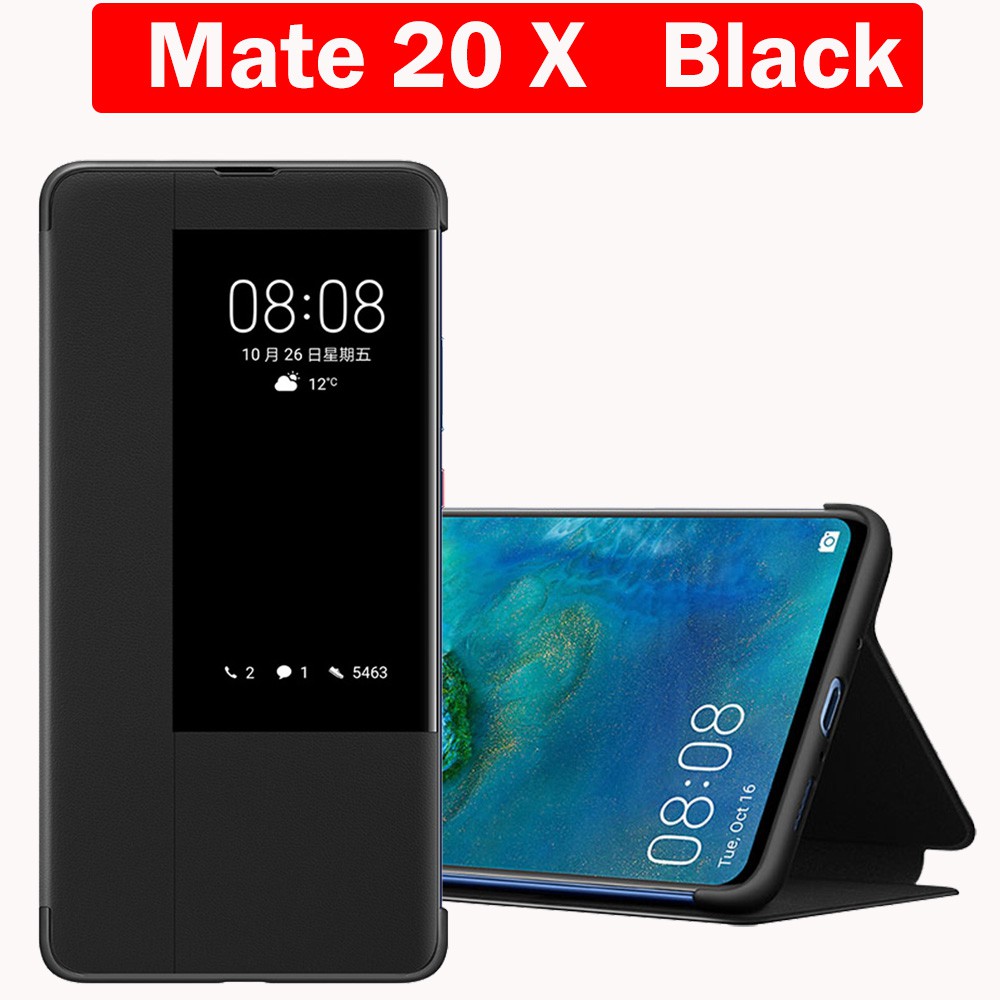 แท้100% Huawei Mate 20 X mate20 X Flip Case View Cover 360 Cute