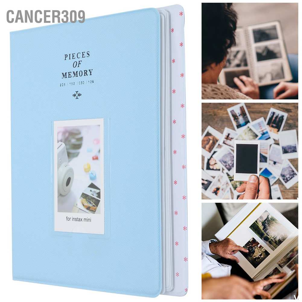 cancer309-อัลบั้มรูปภาพ-pvc-3-นิ้ว-128-ช่อง-สําหรับโพลารอยด์-มินิ