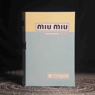 「มินิน้ำหอม」 Miu Miu L’Eau Bleue 1.5ml