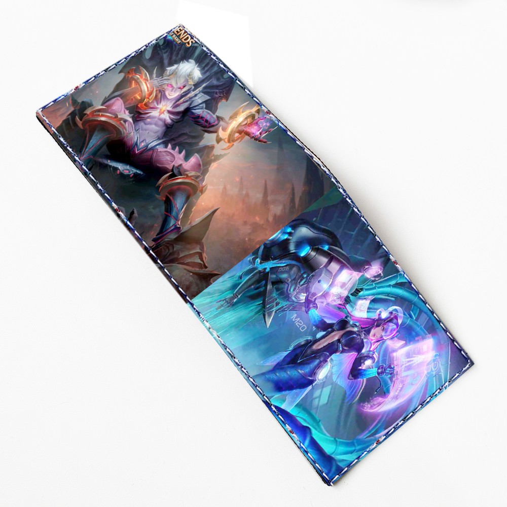 11-11-amp-12-12-กระเป๋าสตางค์หนัง-ใบสั้น-ลายตัวการ์ตูน-mobile-legend-พร้อมกล่องโบนัส-สําหรับผู้ชาย-m20