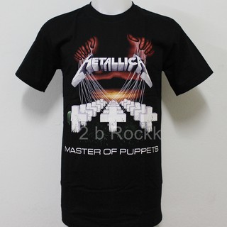 เสื้อยืดโอเวอร์ไซส์เสื้อวง METALLICA เสื้อยืด เสื้อ เมทัลลิกา S66 ไซส์ยุโรปS-3XL