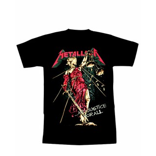 เสื้อยืด t-shirt ลายวง Metallica 04