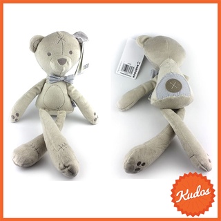 สินค้า KUDOSTH  🐻mamas&papas  ตุ๊กตาหมีเน่า โบว์แดง โบว์เทา โบว์ฟ้า ขนาด 36-40 ซม. (แล้วแต่รุ่น) ลดเหลือ  119 บาท