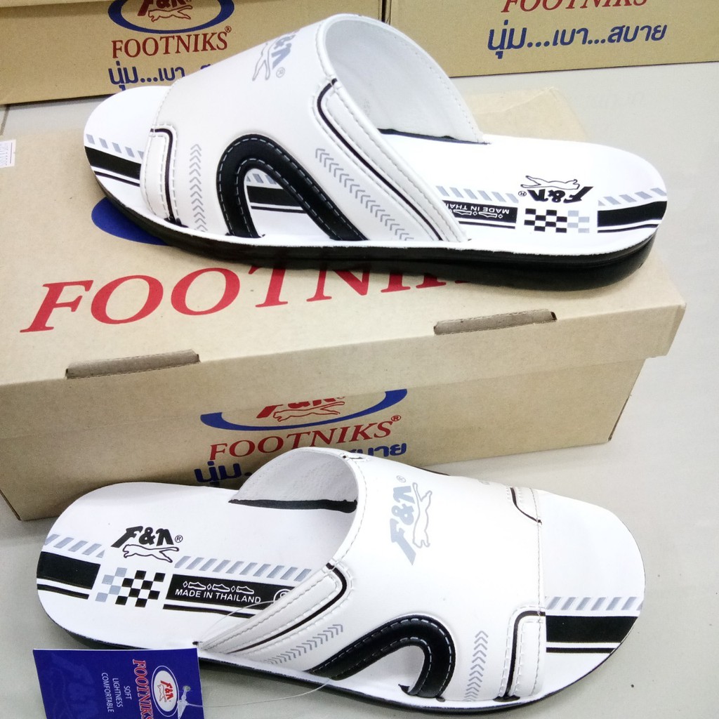 ภาพสินค้าFootniks รองเท้าแตะสวมชาย รุ่น FPU33 - 0404M (งานกล่องสินค้าพร้อมส่ง) จากร้าน double.p.market.1 บน Shopee ภาพที่ 6