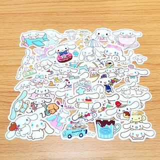 สติ๊กเกอร์ Cinnamoroll (ชิ้นเล็กๆ) ชินนาม่อนโรล ติดแน่น กันน้ำ (40 ชิ้น) sanrio sticker