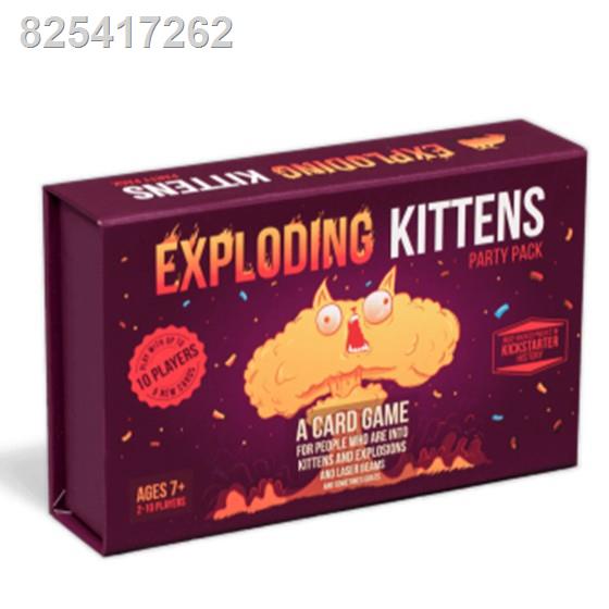 รวดเร็ว☬ Exploding Kitten Party Pack | Shopee Thailand