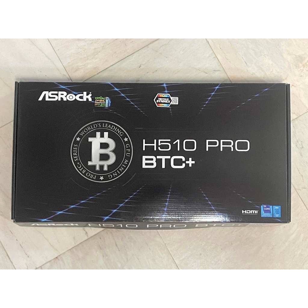 ASROCK H510 PRO BTC+ For Minning (7GPU) ประกันศูนย์ไทย 1 ปี | Shopee ...