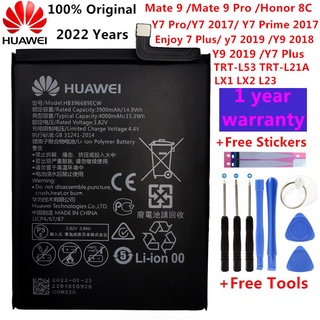 New Original HB406689ECW 4000mAh Rechargeable Li-ion Phone battery For Huawei Enjoy 7 Enjoy 7plus Y7 Prime Smart Mobile