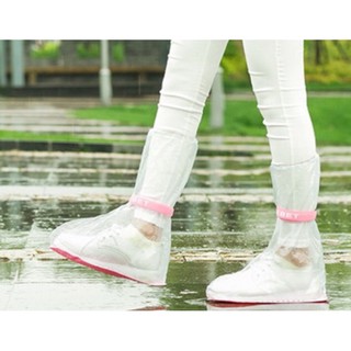สินค้า รองเท้ากันฝน PVC  ปกป้องรองเท้าไม่ให้เปื้อน  (พร้อมส่งทุกชิ้น)