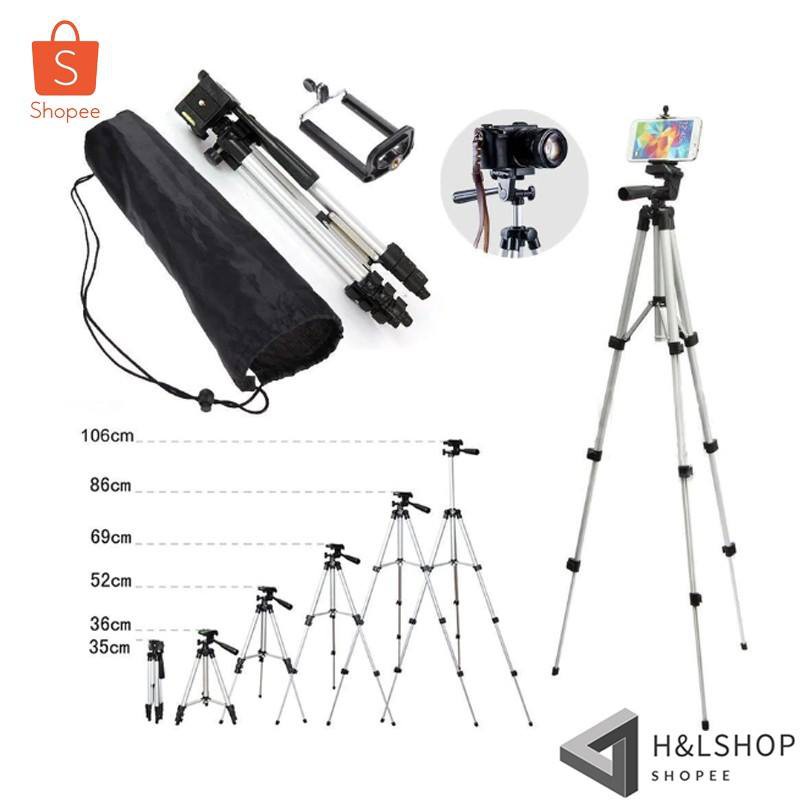 tripod-3110-ขาตั้งกล้อง-3-ขา-รุ่น-3110-คุณภาพคุ้มราคา-free-หัวต่อสำหรับมือถือ-ครบชุดพร้อมถุงเก็บ