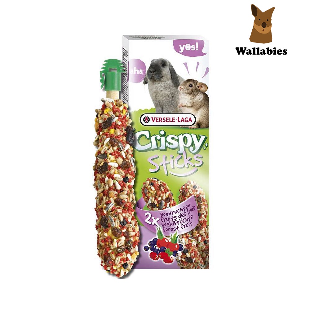Versele Laga Crispy Sticks Rabbit Chinchilla Forest Fruit (110g.) รส ...