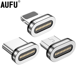 Aufu ปลั๊กเชื่อมต่อสายเคเบิลแม่เหล็ก 11Pin สําหรับสายชาร์จ 60W 100W Type C Micro USB C ชาร์จเร็ว ไม่มีสายเคเบิล