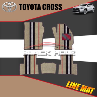 Toyota Cross ปี 2020 - ปีปัจจุบัน Blackhole Trap Line Mat Edge (ชุดภายในห้องโดยสาร)