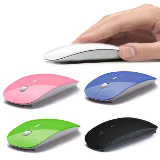 เมาส์ไร้สายประหยัดพลังงาน 2.4G GAMING Computer Mouse 7.สี: ชมพู,แดง,เขียว,น้ำเงิน,ขาว,ดำ