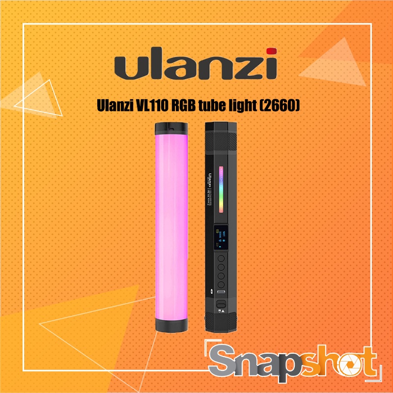 Ulanzi VL110 RGB tube light (2660) | Shopee Thailand
