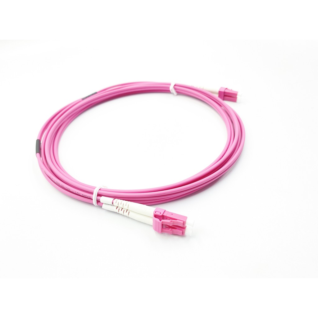 สายไฟเบอร์ Fiber Optic LCLC Patch Cord OM3 OM4 ยาว 3 เมตร, 10เมตร, 15เมตร Shopee Thailand