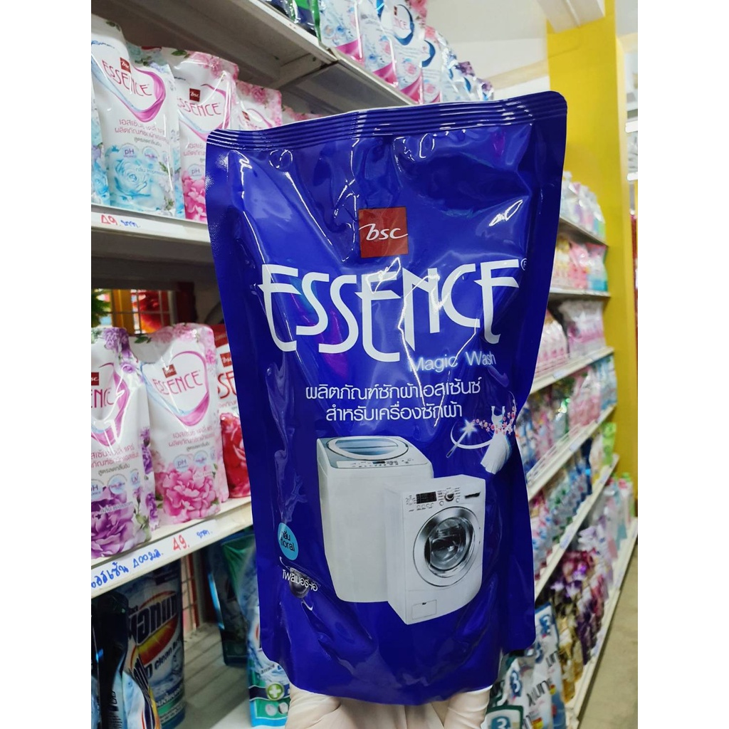 น้ำยาซักผ้า-essence-น้ำยาซักผ้าสำหรับเครื่องซักผ้า-ซักเครื่องเอสเซนต์-650-มล