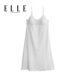 ภาพขนาดย่อของภาพหน้าปกสินค้าELLE Lingerie SLIP กระโปรงซับในสายเดี่ยวเต้าซับฟองน้ำแต่งผ้าลูกไม้ - LS1713 จากร้าน elle_lingerie_officialshop บน Shopee ภาพที่ 2