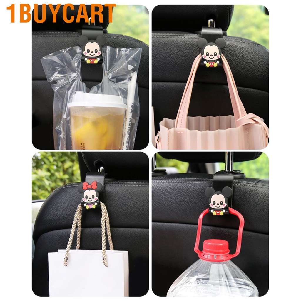 1buycart Car Back Seat Headrest Hook Organizer Multipurpose Bottles