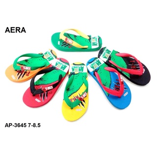 สินค้า รองเท้าเด็ก AERA # ลายการ์ตูน # สีสดใสน่ารัก AP-3645
