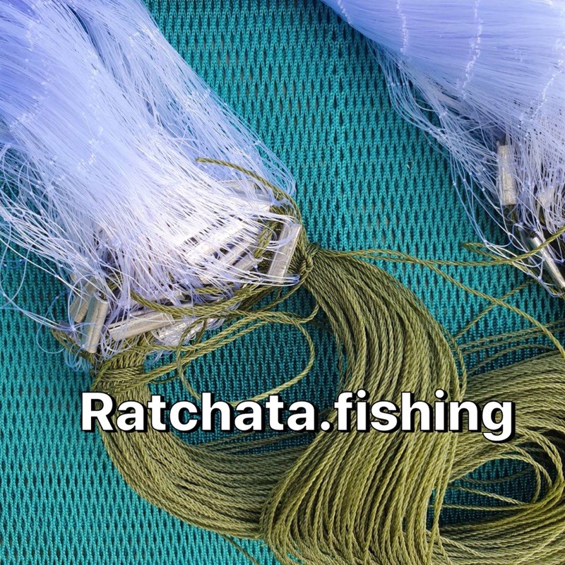 ภาพหน้าปกสินค้ามองตาข่ายดักปลามีทุ่นตะกั่วพร้อมใช้งานปากเล็ก/ใหญ่ มี1.3เซน-14เซน จากร้าน ratchata.fishingnet บน Shopee