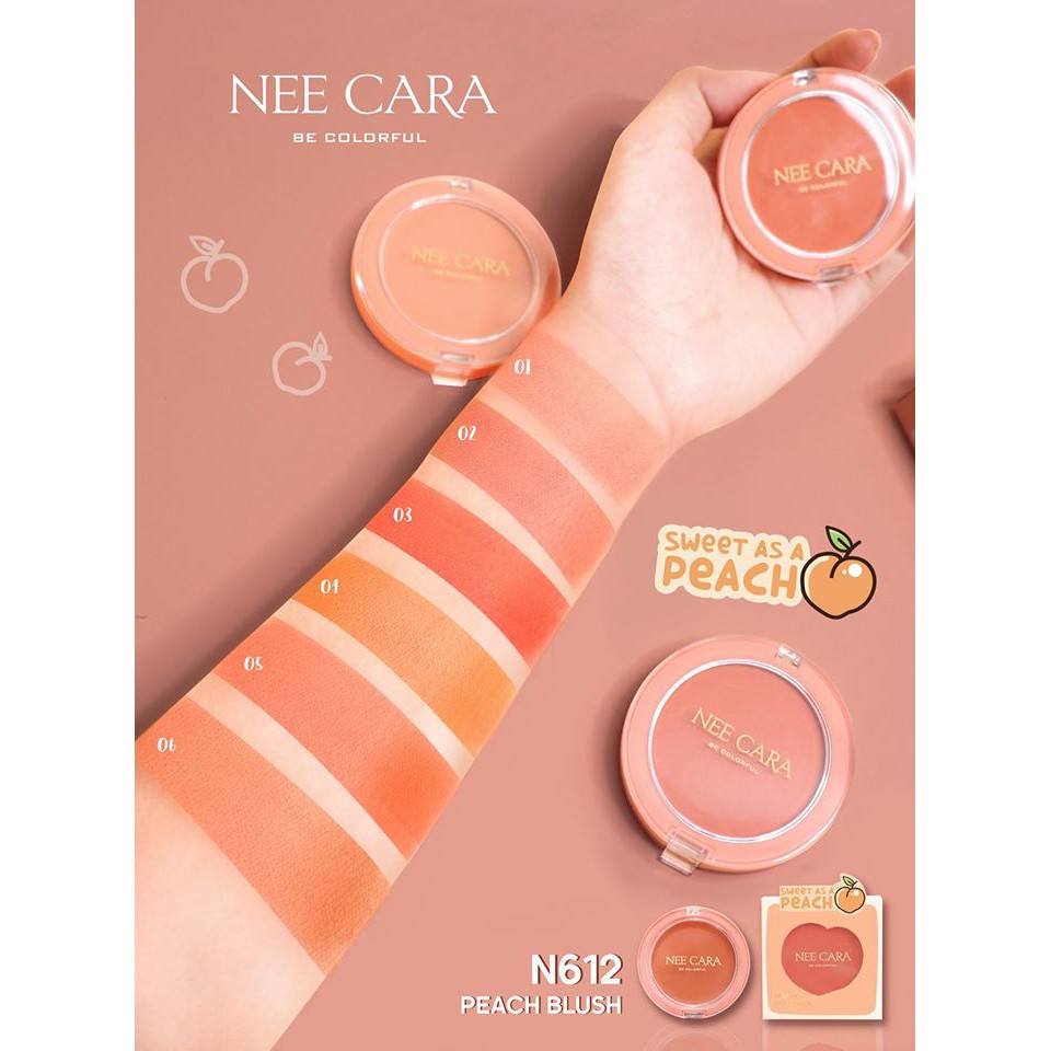 ลดอย่างแรง-หมดอายุ-เดือน-10-20244-nee-cara-peach-blush-n612-5-5g-นีคาร่า-พีช-บลัช