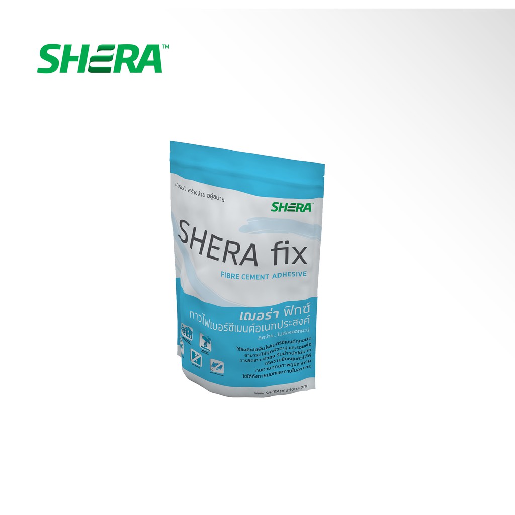 shera-fix-เฌอร่า-ฟิกซ์-1kg-ชุด-4-ชิ้น-กาวไฟเบอร์ซีเมนต์อเนกประสงค์-สำหรับอุดโป๊วหัวสกรู-และรอยต่อ