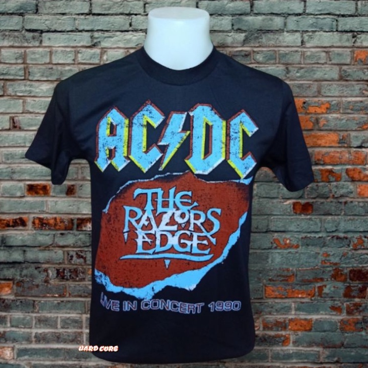 เสื้อวง-ac-dc-วงร็อคในตำนาน-ไม่มีตะเข็บข้าง-คอฟิต-ป้ายus-เสื่อวินเทจ-เสื้อร็อค-เสื้อทัวร์-วงดนตรีร็อคต่างประเทศสามารถปรั