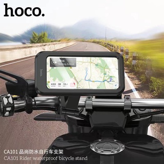 NEW Hoco​ CA101 ตัวยึดมือถือ​ ตัวจับโทรศัพท์​ สำหรับ​มอเตอร์ไซค์​ ปรับองศา​ได้​ กันน้ำได้​ ​Rider Waterproof Stand