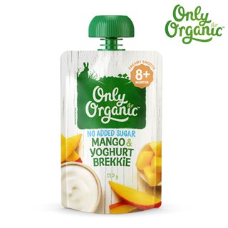 ภาพหน้าปกสินค้าOnly Organic มะม่วง & โยเกิร์ต , Organic Baby Foods 8+ Months ที่เกี่ยวข้อง