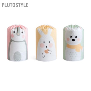 Plutostyle กระเป๋าเก็บผ้าห่ม ผ้านวม Peva กันน้ํา พิมพ์ลาย กันฝุ่น สําหรับเสื้อผ้า ผ้าห่ม