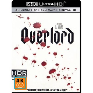 หนัง 4K UHD: Overlord (2018) ปฏิบัติการโอเวอร์ลอร์ด แผ่น 4K จำนวน 1 แผ่น