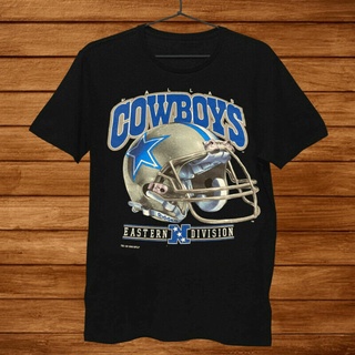 เสื้อยืดผ้าฝ้ายพิมพ์ลายขายดี เสื้อยืด ลายทีมชาติฟุตบอล Dallas Cowboys Super Bowl Nfl สไตล์สปอร์ต