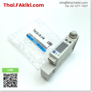 พร้อมส่ง,(C)Used, PFM725S-C6L-D-M digital flow switch DC24V Φ6(one-touch fitting) ,SMC (66-004-248)