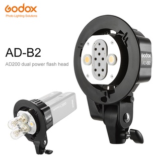 Godox AD-B2 Bowens เมาท์ขาตั้งไฟแฟลช Speedlite แบบพกพา สําหรับ AD200