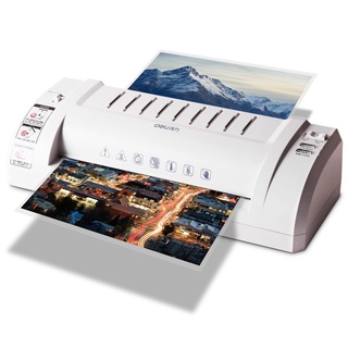 Laminator เครื่องเคลือบบัตรและเอกสารขนาด A4 Deli 3893 เครื่องเคลือบ เครื่องใช้สำนักงาน