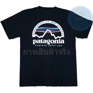 เสื้อยืดโอเวอร์ไซส์⭐ patagonia ⭐ เสื้อยืด คอกลม แขนสั้น แฟชั่น ภูเขา พาตาโกเนีย ปาตาโกเนีย useless パタゴニア unisexS-3XL