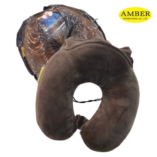 Amber Travel Bag Memory Neck Pillow หมอนรองคอ Amber รุ่น Travel Bag พับเก็บได้