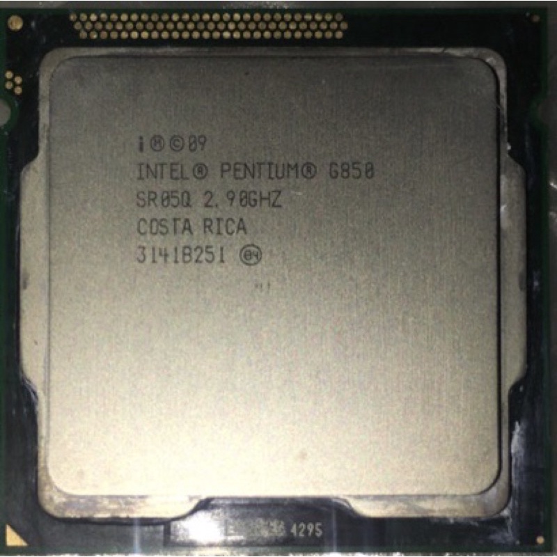(พร้อมส่ง) Intel Pentium G850 ใส่ Socket 1155 สภาพดี ใช้งานได้ปกติ ...