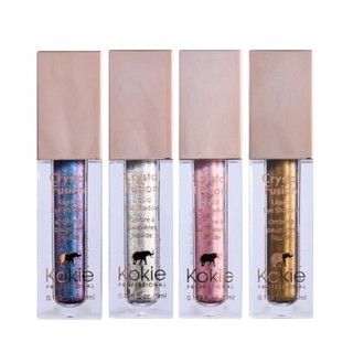 Kokie Crystal Fusion Liquid Eyeshadow อายแชโดว์เนื้อครีมสีเมทัลลิก กันน้ำ ติดทนนาน