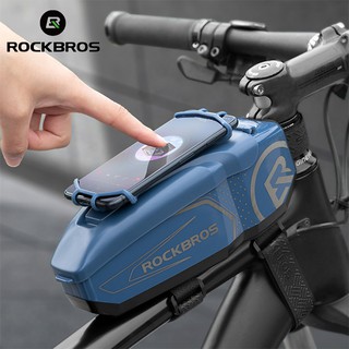 Rockbros กระเป๋าใส่ของสําหรับติดด้านหน้ารถจักรยาน Mtb